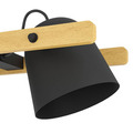 Eglo Hornwood-Z langbordspendel sort/brun Ø14 cm